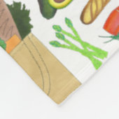 Lebensmittel für Großhandel Obst und Gemüse Fleecedecke (Ecke)