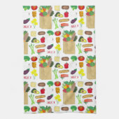 Lebensmittel für Großhandel Obst und Gemüse Geschirrtuch (Vertikal)