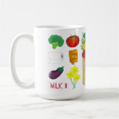 Lebensmittel für Großhandel Obst und Gemüse Kaffeetasse (Links)