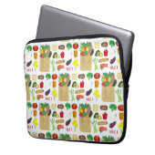 Lebensmittel für Großhandel Obst und Gemüse Laptopschutzhülle (Vorderseite Links)