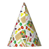 Lebensmittel für Großhandel Obst und Gemüse Partyhütchen (Rückseite)