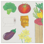 Lebensmittel für Großhandel Obst und Gemüse Stoff (Nahaufnahme)