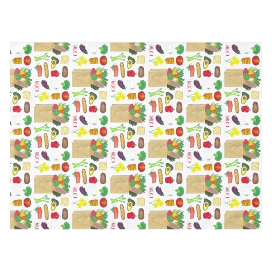 Lebensmittel für Großhandel Obst und Gemüse Tischdecke (Vorderseite (Horizontal))