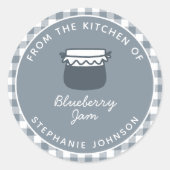 Lebensmittel Geschenk aus der Küche von Runder Aufkleber (Vorderseite)