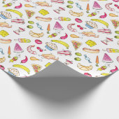 Lebensmittel Geschenkpapier (Ecke)