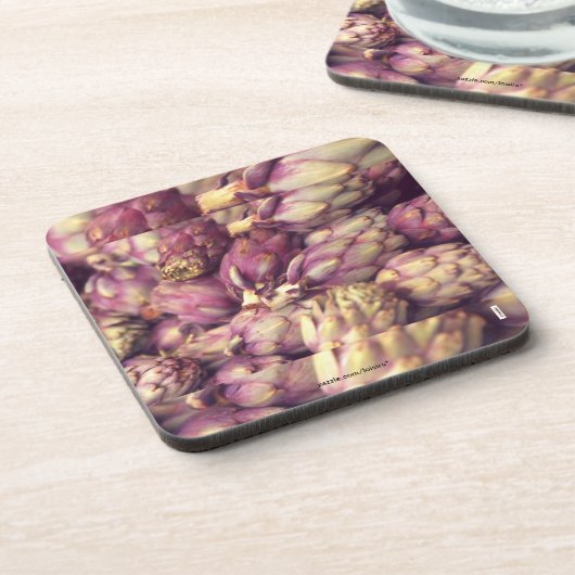 Lebensmittel Getränkeuntersetzer (Linke Seite)