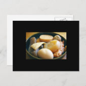 Lebensmittel in Japan Postkarte (Vorne/Hinten)