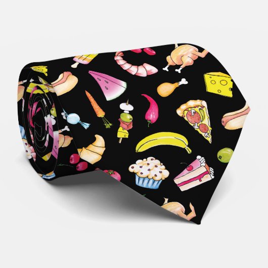 Lebensmittel Krawatte (Gerollt)