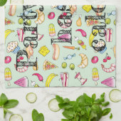 Lebensmittel Küchentuch (Gefaltet)