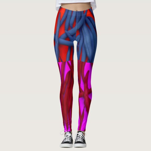 Lebensmittel Leggings (Vorderseite)