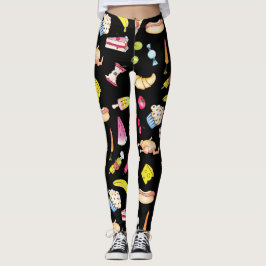 Lebensmittel Leggings