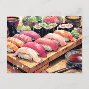 Lebensmittel-Massenversand japanische Postkarten