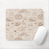 Lebensmittel Muster 3 Mousepad (Mit Mouse)