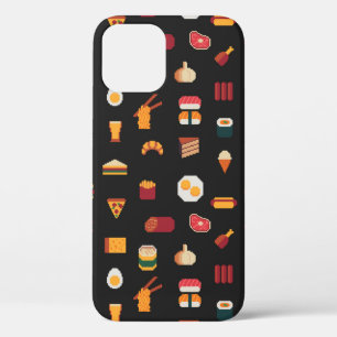 Lebensmittel nahtlos pixel art muster,gewebe textu Case-Mate iPhone hülle