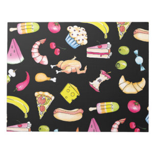 Lebensmittel Notizblock