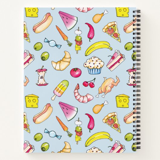 Lebensmittel Notizblock (Rückseite)