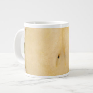 Lebensmittel - Obst - Eine Scheibe Bosc Birne Jumbo-Tasse