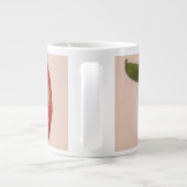 Lebensmittel - Obst - Erdbeerzittel Jumbo-Tasse (Rückseite)