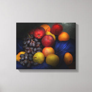 Lebensmittel - Obst - Stillleben mit Obst Leinwanddruck
