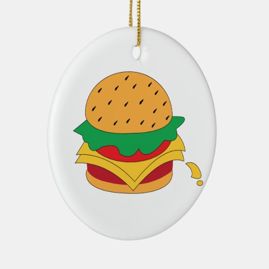 Lebensmittel ohne Diät Keramik Ornament (Rechts)