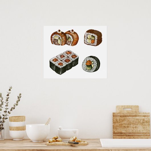 Lebensmittel Poster (Küche)