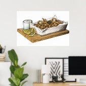 Lebensmittel Poster (Heimbüro)