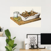 Lebensmittel Poster (Heimbüro)