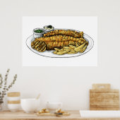 Lebensmittel Poster (Küche)