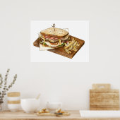 Lebensmittel Poster (Küche)