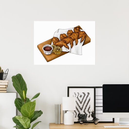 Lebensmittel Poster (Heimbüro)