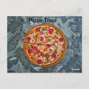 Lebensmittel Postkarte