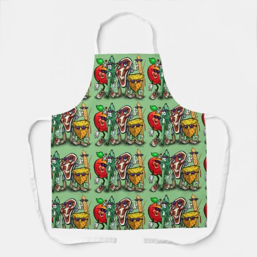 Lebensmittel Schürze (Vorderseite)