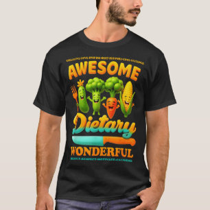 Lebensmittel-Service-Woche Ernährungsanerkennung F T-Shirt