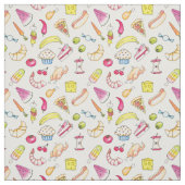 Lebensmittel Stoff (Muster)