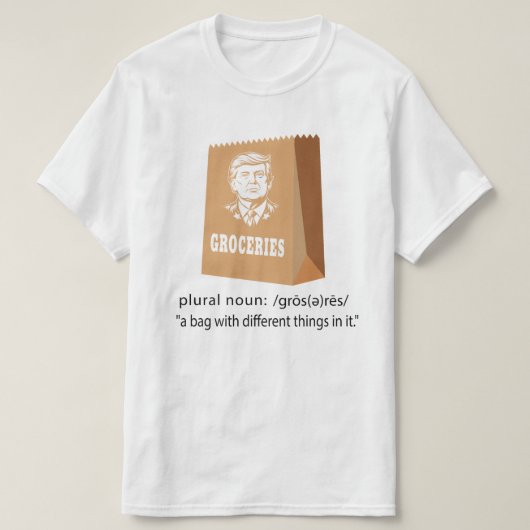 Lebensmittel T-Shirt (Design vorne)