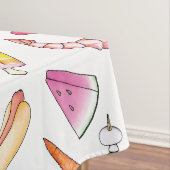 Lebensmittel Tischdecke (Beispiel)