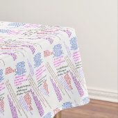 Lebensmittel und Erfüllung Tischdecke (Beispiel)