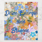 Lebensmittel und Getränke Etikettenset Weinetikett (Einzelnes Label)