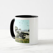 Lebensmittel- und Wassermengen werden in Luft geli Tasse (Vorderseite Links)