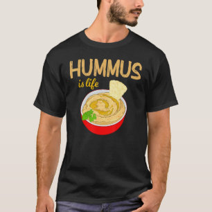 Lebensmittel Veganer Auf Pflanzenbasis Hummus T-Shirt