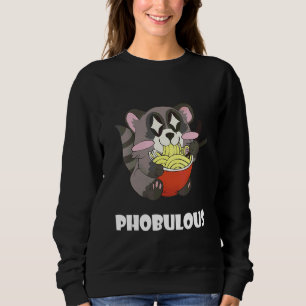 Lebensmittel-Wortspiel Lemur Pho König Vietnamesis Sweatshirt