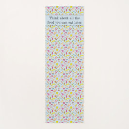 Lebensmittel Yogamatte