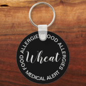Lebensmittelallergien Medizinische Warnhinweise Sc Schlüsselanhänger (Vorderseite)
