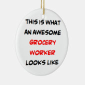 Lebensmittelarbeiter, phantastisch keramik ornament (Rechts)