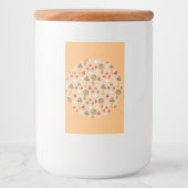 Lebensmittelbehälter Lebensmitteletikett (Vorderseite)