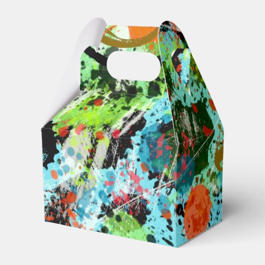 Lebensmittelbekämpfung Abstrakt Geschenkschachtel (Rückseite)