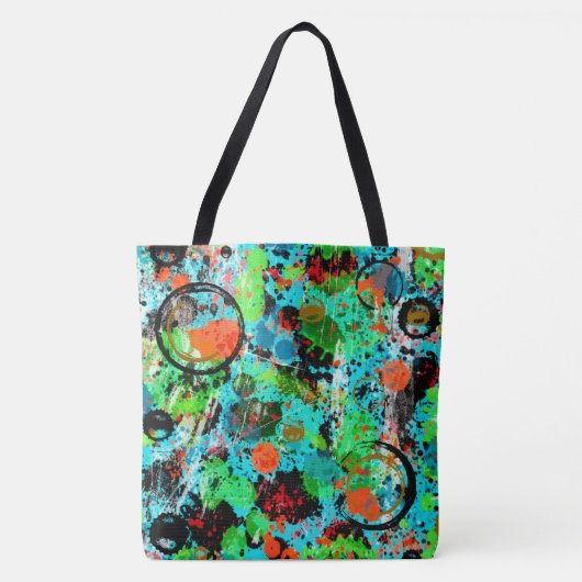 Lebensmittelbekämpfung Abstrakt Tasche (Vorderseite)