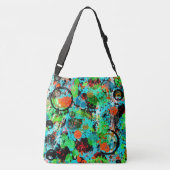 Lebensmittelbekämpfung Abstrakt Tragetaschen Mit Langen Trägern (Rückseite)