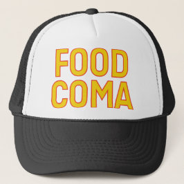 LEBENSMITTELCOMA-Fun Slogan Hut Truckerkappe