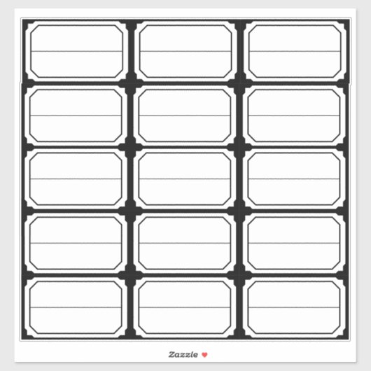 Lebensmitteldatum-Etiketten Aufkleber (Blatt)